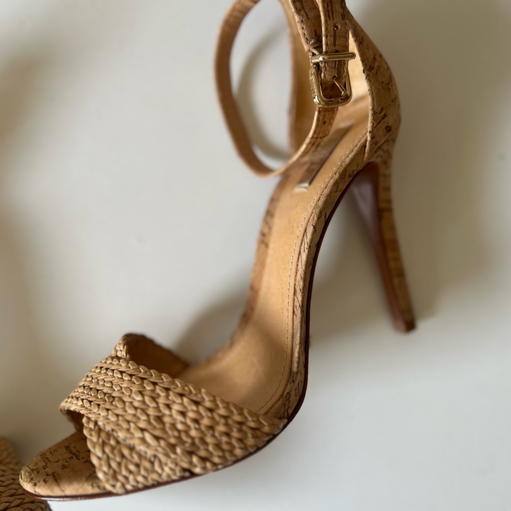 SCHUTZ Tanca Cork Heels - Picture 7 of 12